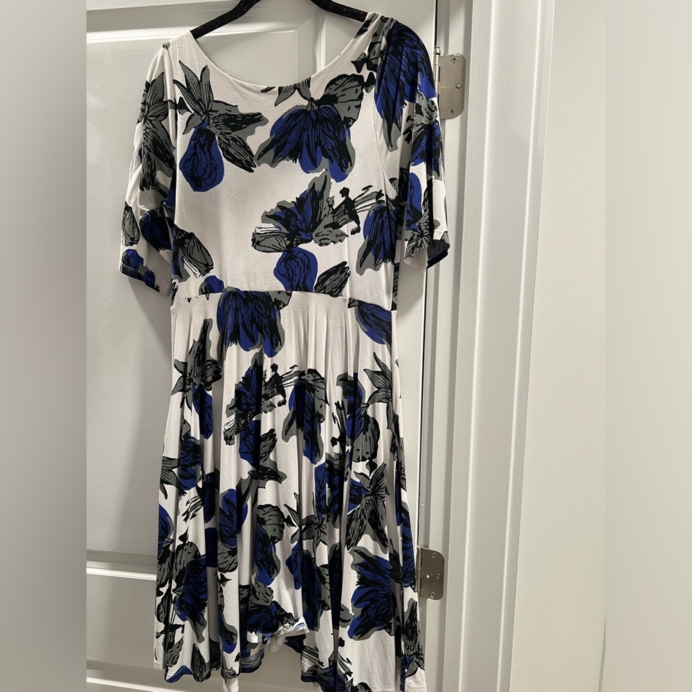 Bel Kazan Bold Print Knit Dress